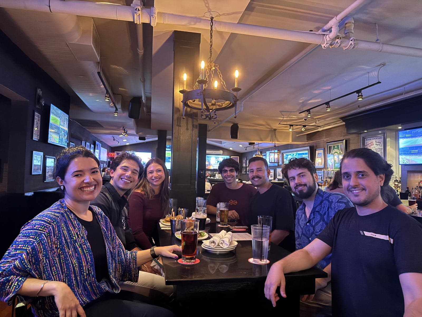 Members at a BALSA community dinner